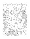 Anchor dot-to-dot picture puzzle and coloring page